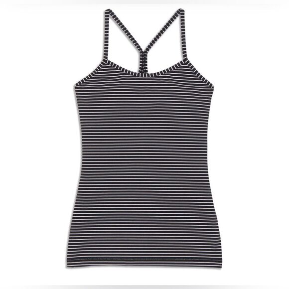Lululemon Power Y Tank *Luon Black & White - Picture 3 of 7
